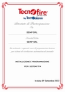Certificazione Installatore Tecnofire