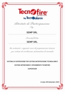 Certificazione Supervisior Tecnofire